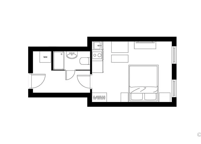 Perfect Location, 2 Min To Main Station, Long Term Apartment Vienna